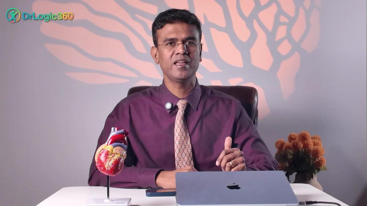 Dr Joseph Gnanaraj, cardiologist and founder of DrLogic360, recording his testimonial for Rank You Higher