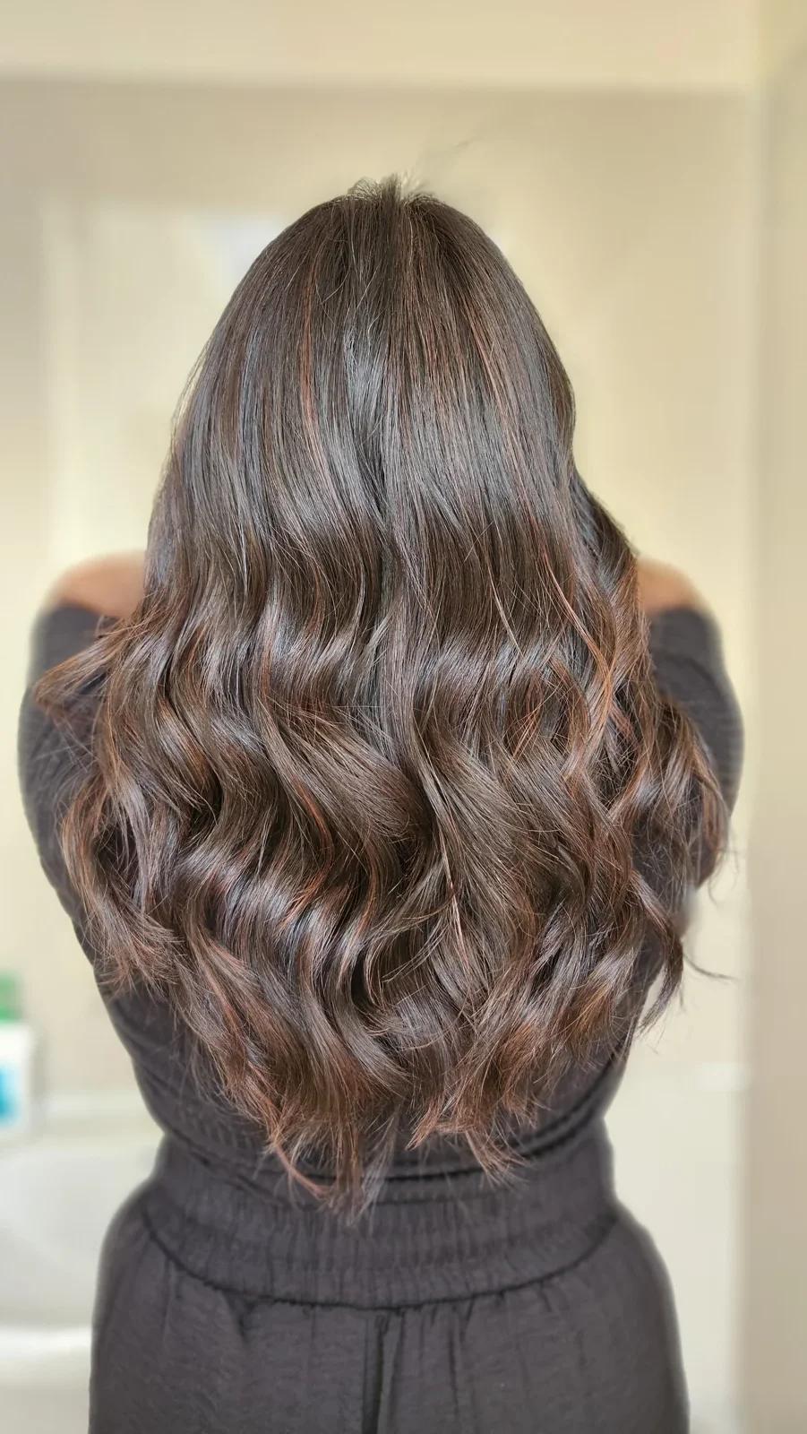 Hair colour and balayage work at Page 3 Luxury Salon, KK Nagar Madurai