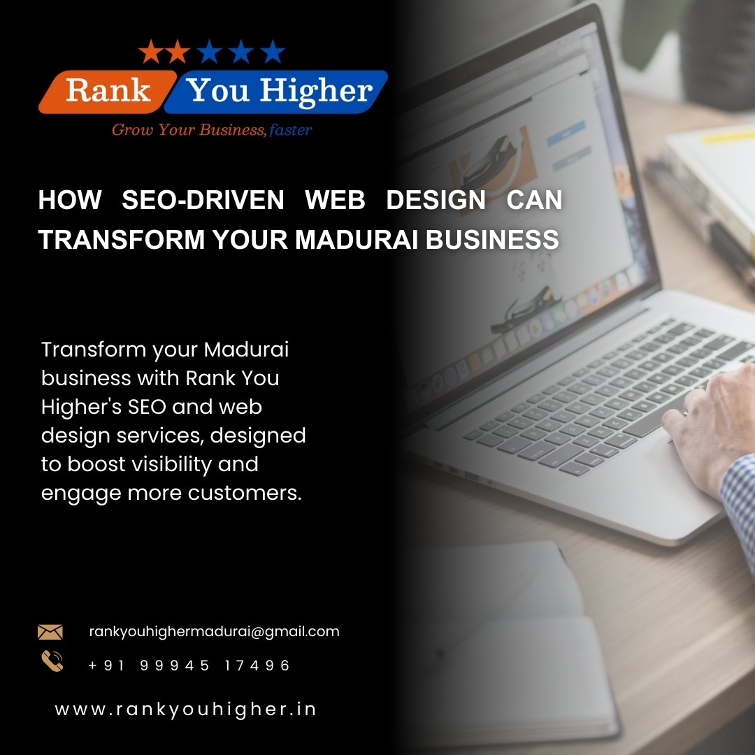 Rank You Higher SEO and Web Design Madurai